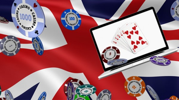 UK Flag and online casino games